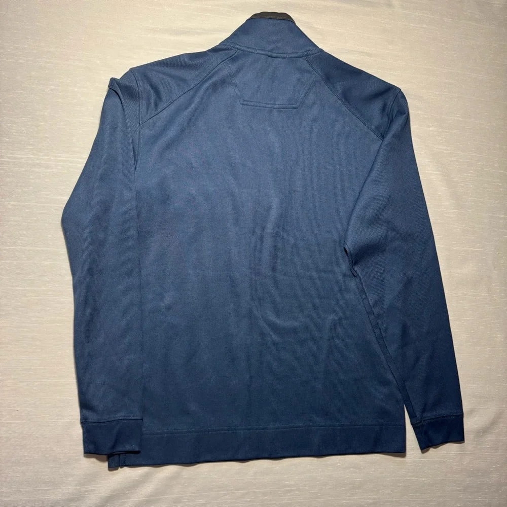 Port Authority Blue 1/4 Zip Pullover Size Small‎ Lightweight Sweater